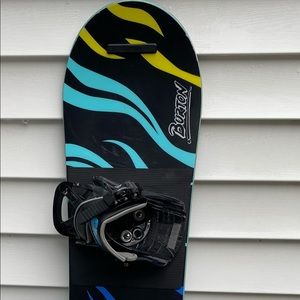 Kids Burton Chopper Snowboard with Bindings 115 cm